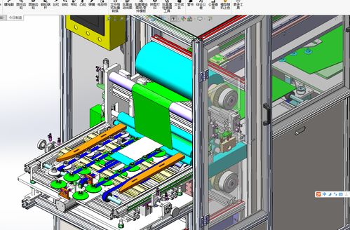 基于SolidWorks2017的自動覆膜設(shè)備設(shè)計(jì) 含3D模型與BOM清單